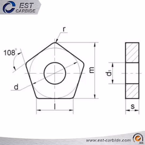 High Quality K10 Cemented Carbide Square Bars