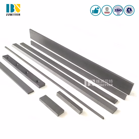 Tiras STB de carburo de tungsteno para herramientas de corte de carpintería