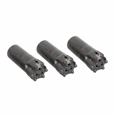 Broca de botón de rosca de taladro de roca de carburos balísticos R32 de 48 mm