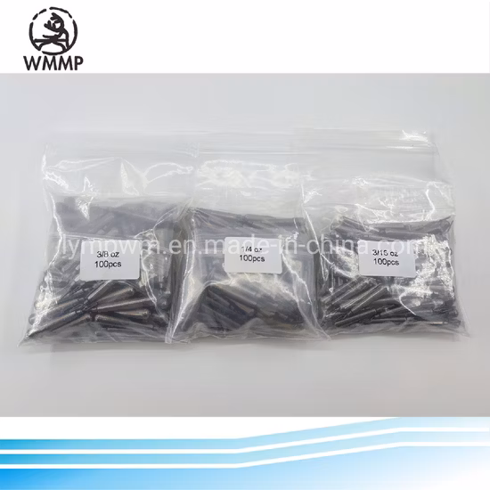 Precio de peso de pesca de tungsteno de bajo precio