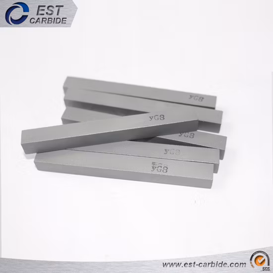Tiras de carburo Herramientas para trabajar la madera Carburo cementado Bk8