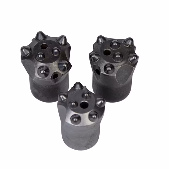 Broca balística de la explotación minera del taladro del botón de las brocas de la explotación minera del carburo de tungsteno